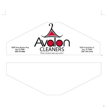 Avalon Cleaners - Designed Garment Cover