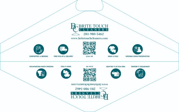 Brite Touch - Designed Caped Hanger